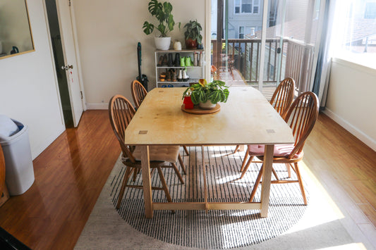 Jointed Dining Room Table